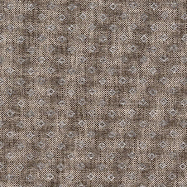 Close-up of mushroom taupe textured fabric with small speckled dot pattern
