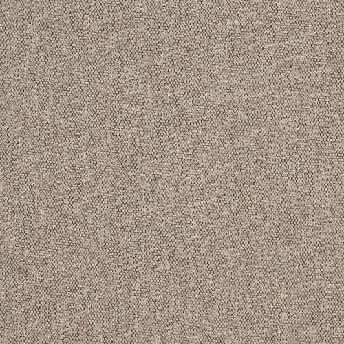 Close-up of warm biscuit beige woven fabric with fine textured plain surface