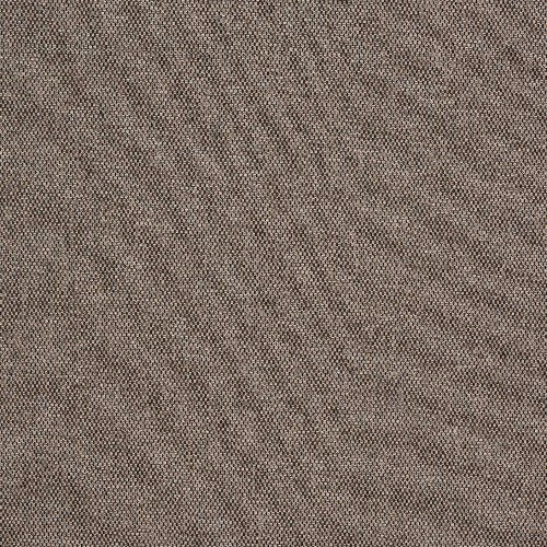 Close-up of warm latte beige plain woven fabric with fine texture