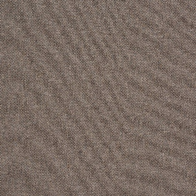 Close-up of warm latte beige plain woven fabric with fine texture