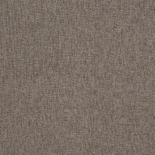 Close-up of mushroom taupe woven fabric with fine textured grain
