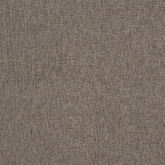 Close-up of mushroom taupe woven fabric with fine textured grain
