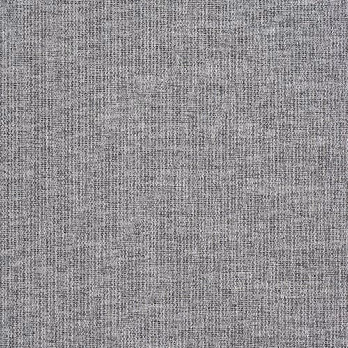 Close-up of a plain soft silver-grey woven fabric with a fine textured surface.