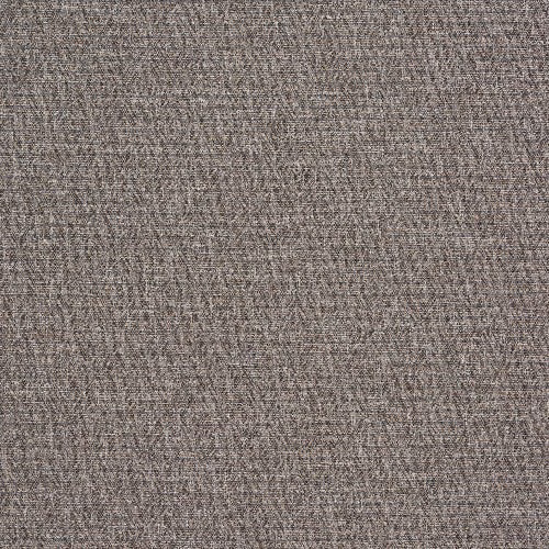 Close-up of warm grey marled fabric with fine woven texture