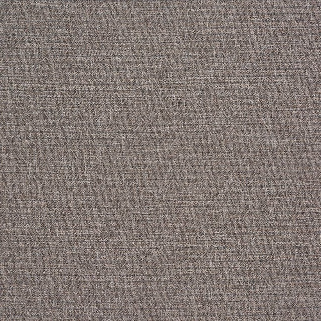 Close-up of warm grey marled fabric with fine woven texture