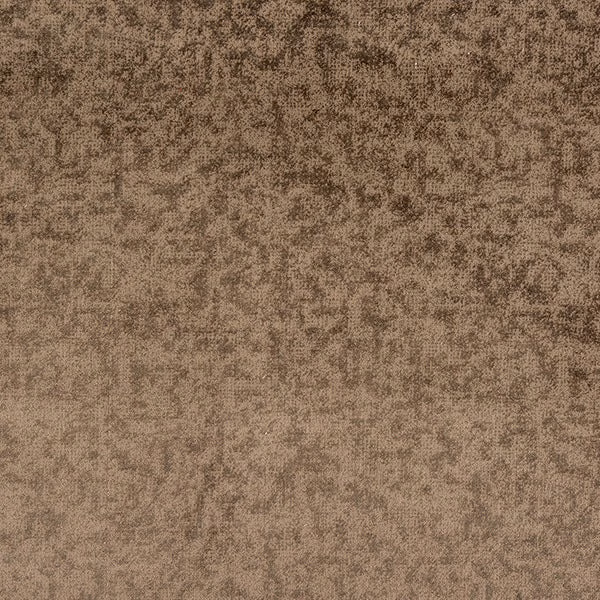 Mottled antique brown fabric swatch with a soft textured grain