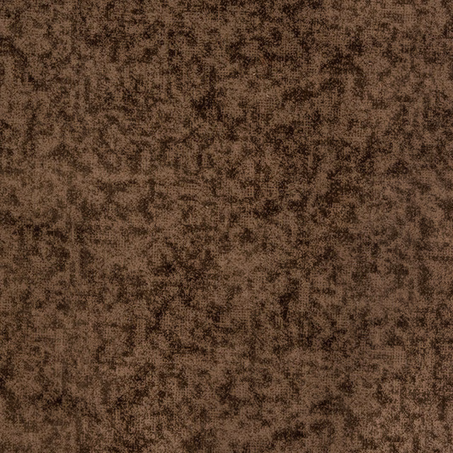 Mottled mink-brown fabric swatch with dark speckled texture