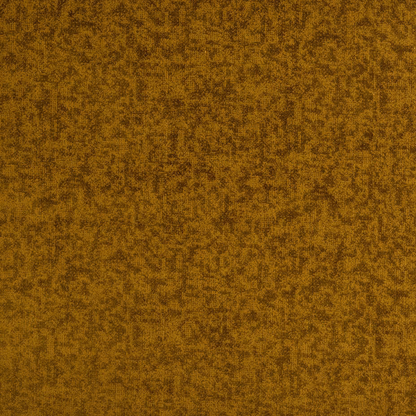 Mottled deep ochre gold fabric with a warm textured surface