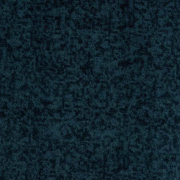 Deep mottled teal fabric with a dark, textured speckled surface
