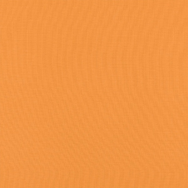 Solid amber orange fabric swatch with a fine woven texture
