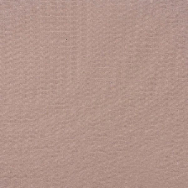 Soft dusty blush plain fabric with a fine, even weave