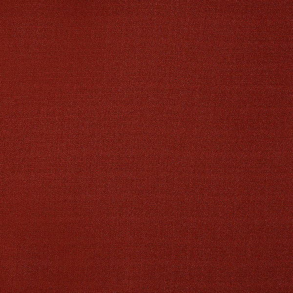 Deep oxblood red plain-woven fabric swatch with a smooth, fine texture