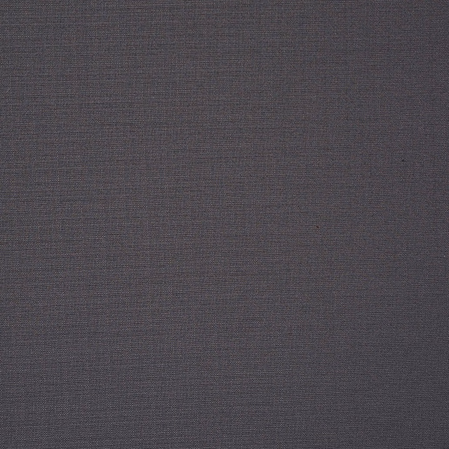 Plain deep slate grey woven fabric with a fine textured surface