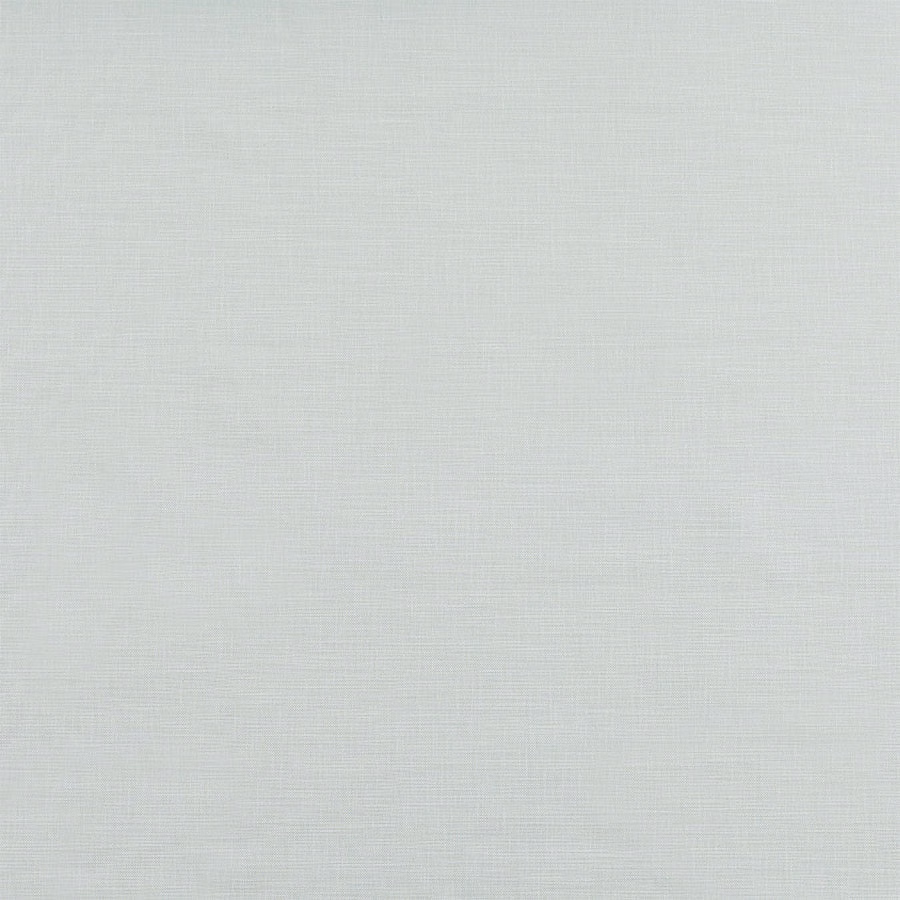 Pale duck egg blue plain-woven cotton fabric with fine texture