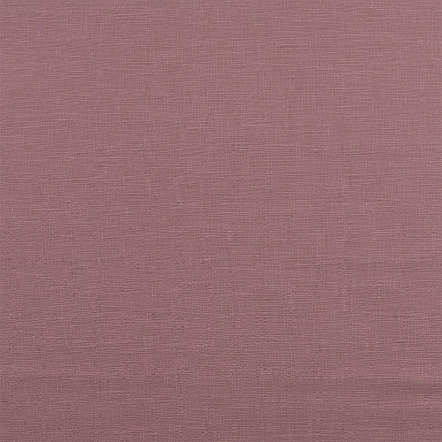 Muted heather pink cotton fabric with a fine linen-like woven texture