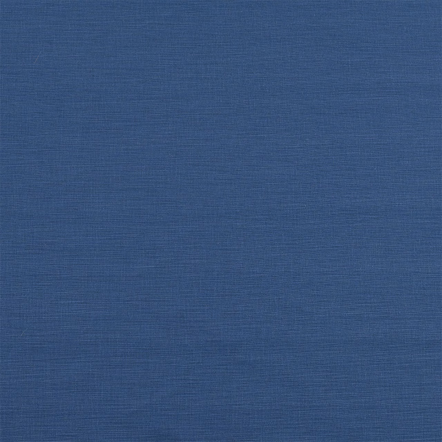 Deep navy blue plain cotton fabric with a subtle fine weave texture