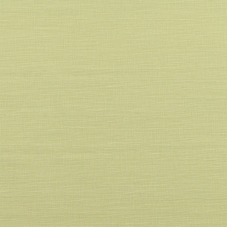 Soft pale olive plain-woven cotton fabric with fine textured surface
