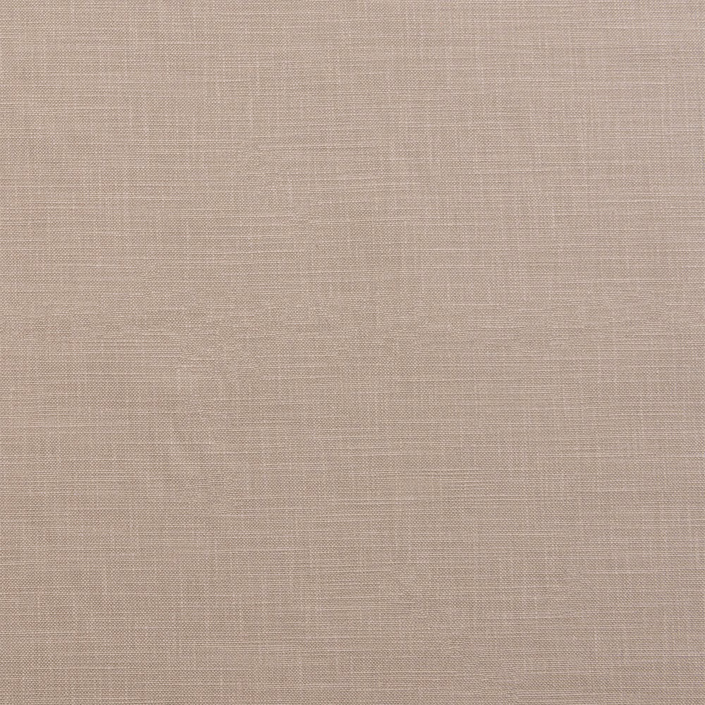 Soft beige woven cotton swatch with fine horizontal texture
