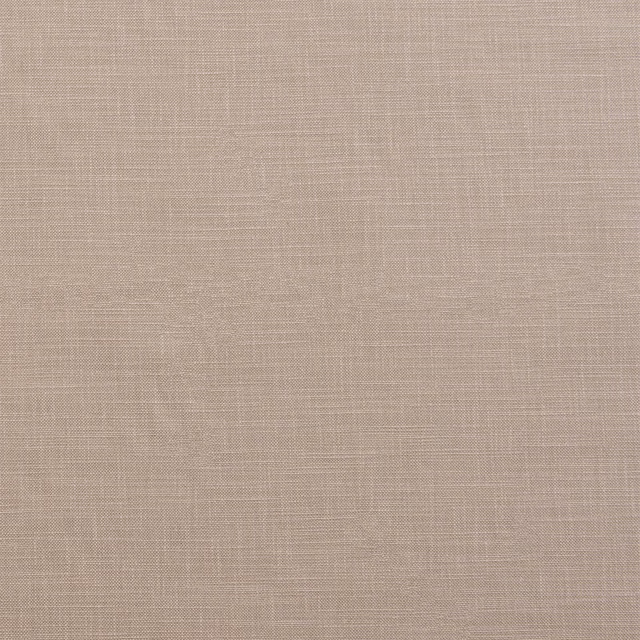 Soft beige woven cotton swatch with fine horizontal texture
