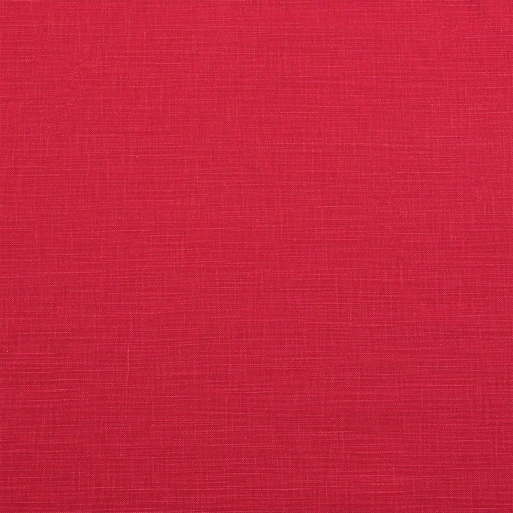 Bright raspberry pink plain-woven cotton fabric with fine crosshatch texture