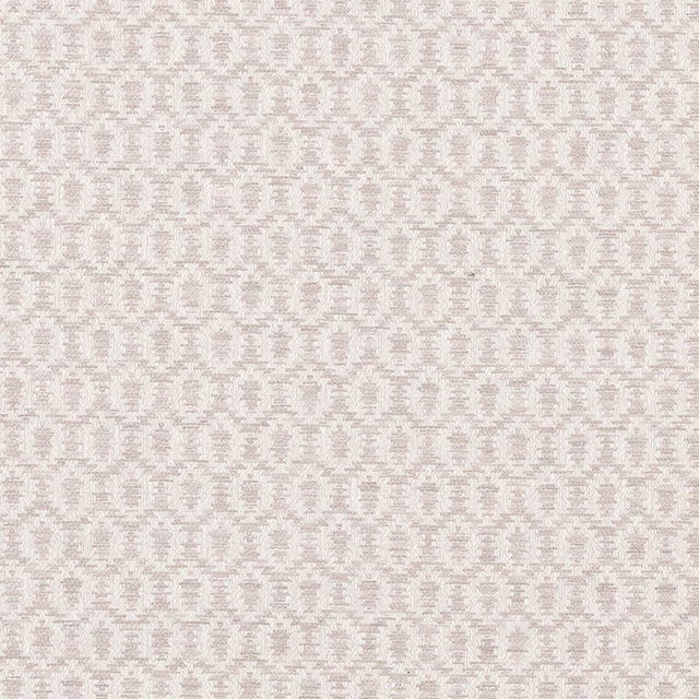 Pale dove-grey woven geometric fabric with small repeating texture
