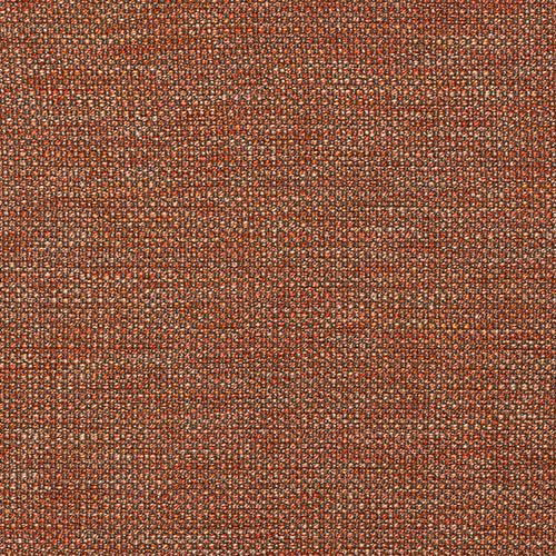 Close-up of burnt sienna textured fabric with tiny speckled weave