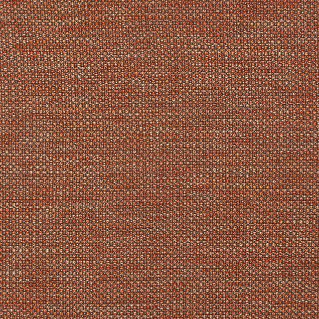 Close-up of burnt sienna textured fabric with tiny speckled weave