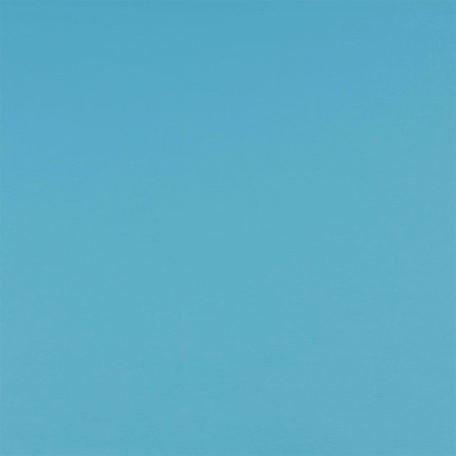 Plain soft aqua blue fabric swatch with a smooth, even finish