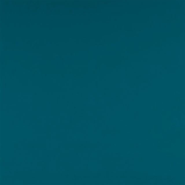 Solid deep jade teal fabric swatch with a smooth plain finish