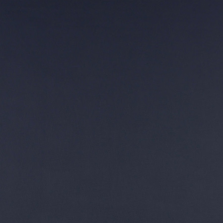 Plain deep navy fabric swatch with a smooth matte finish