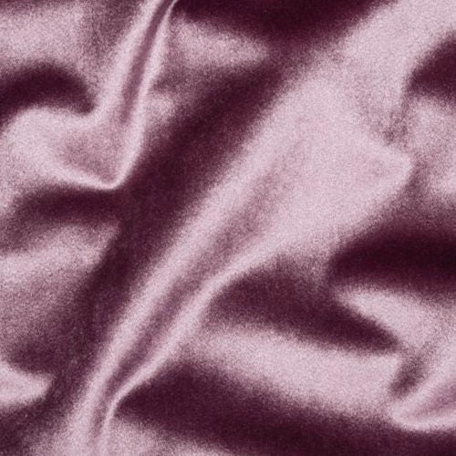 Shiny blush pink fabric with soft folds and deeper mauve shadows
