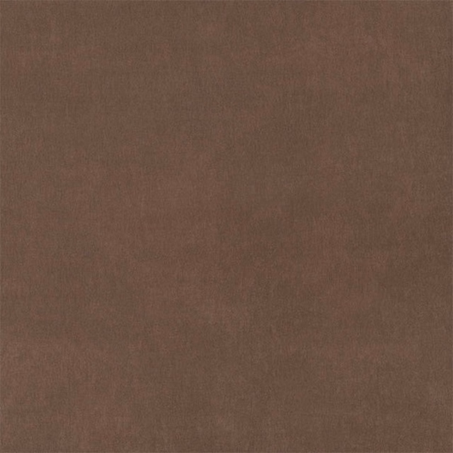 Solid warm mocha-brown fabric swatch with a soft matte weave