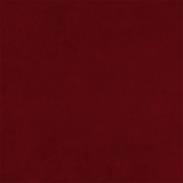 Deep mulberry red plain fabric swatch with a soft matte texture