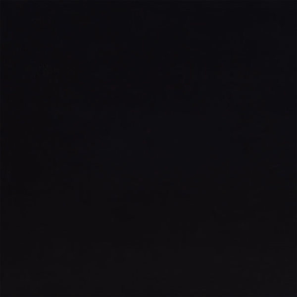 Solid matte black fabric swatch with a smooth, plain surface