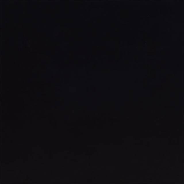 Solid matte black fabric swatch with a smooth, plain surface