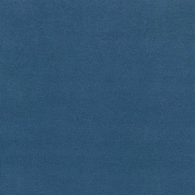 Muted ocean-blue plain fabric with a soft, fine woven texture