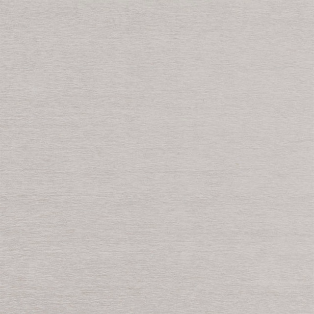 Pale silver-grey plain fabric with fine horizontal texture and a soft matte sheen