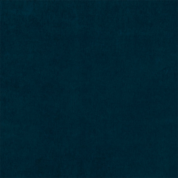 Deep muted teal plain fabric swatch with a soft, matte finish