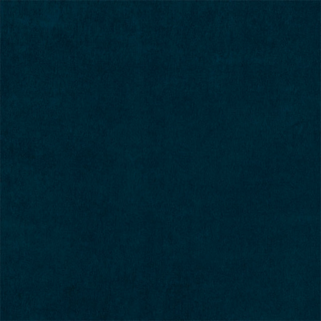 Deep muted teal plain fabric swatch with a soft, matte finish
