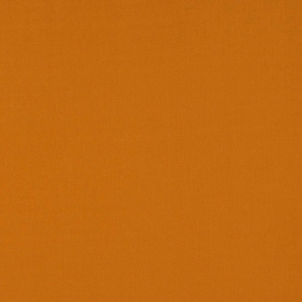 Plain woven clementine orange cotton swatch with a smooth, even texture