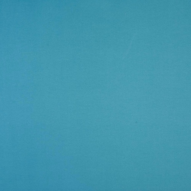 Bright cornflower blue cotton panama weave fabric swatch