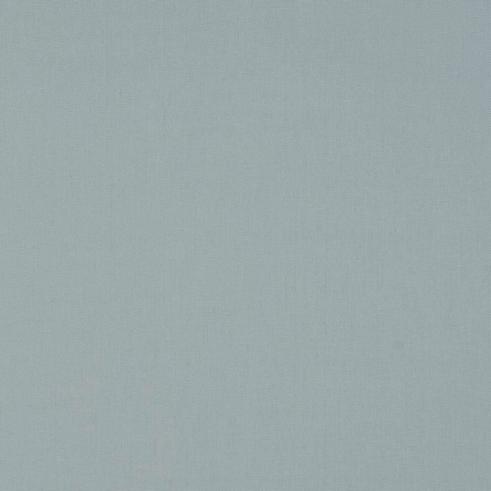 Pale duck egg blue plain-woven cotton fabric swatch
