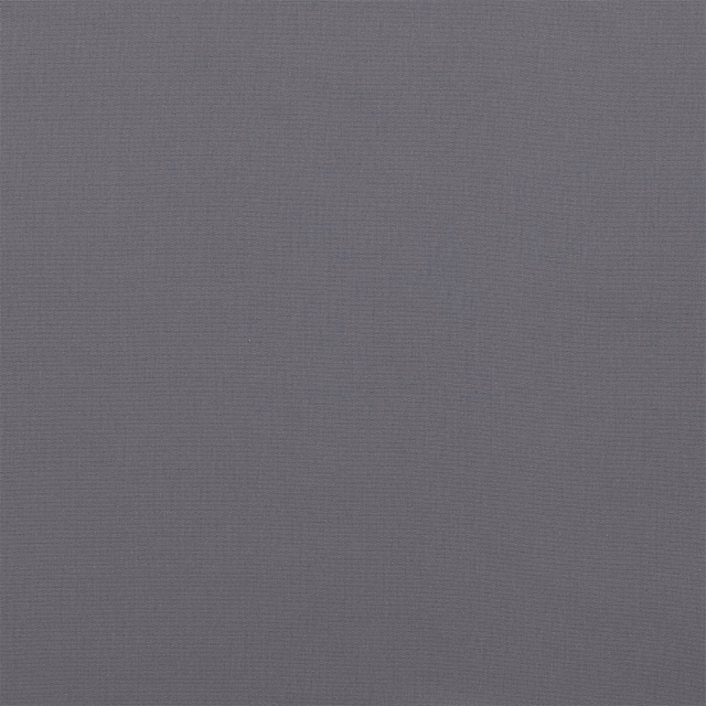 Close-up of a soft warm grey woven cotton fabric with fine Panama texture.