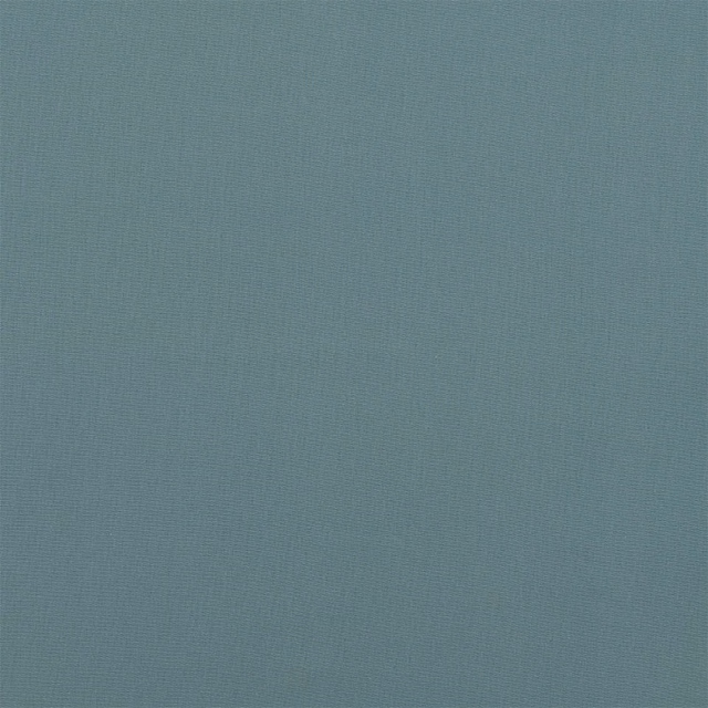 Soft lagoon teal plain woven cotton fabric with fine texture