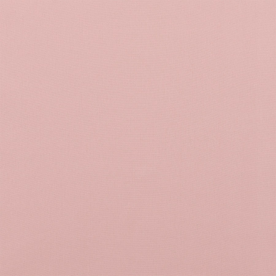 Soft marshmallow pink plain-woven cotton fabric with fine texture