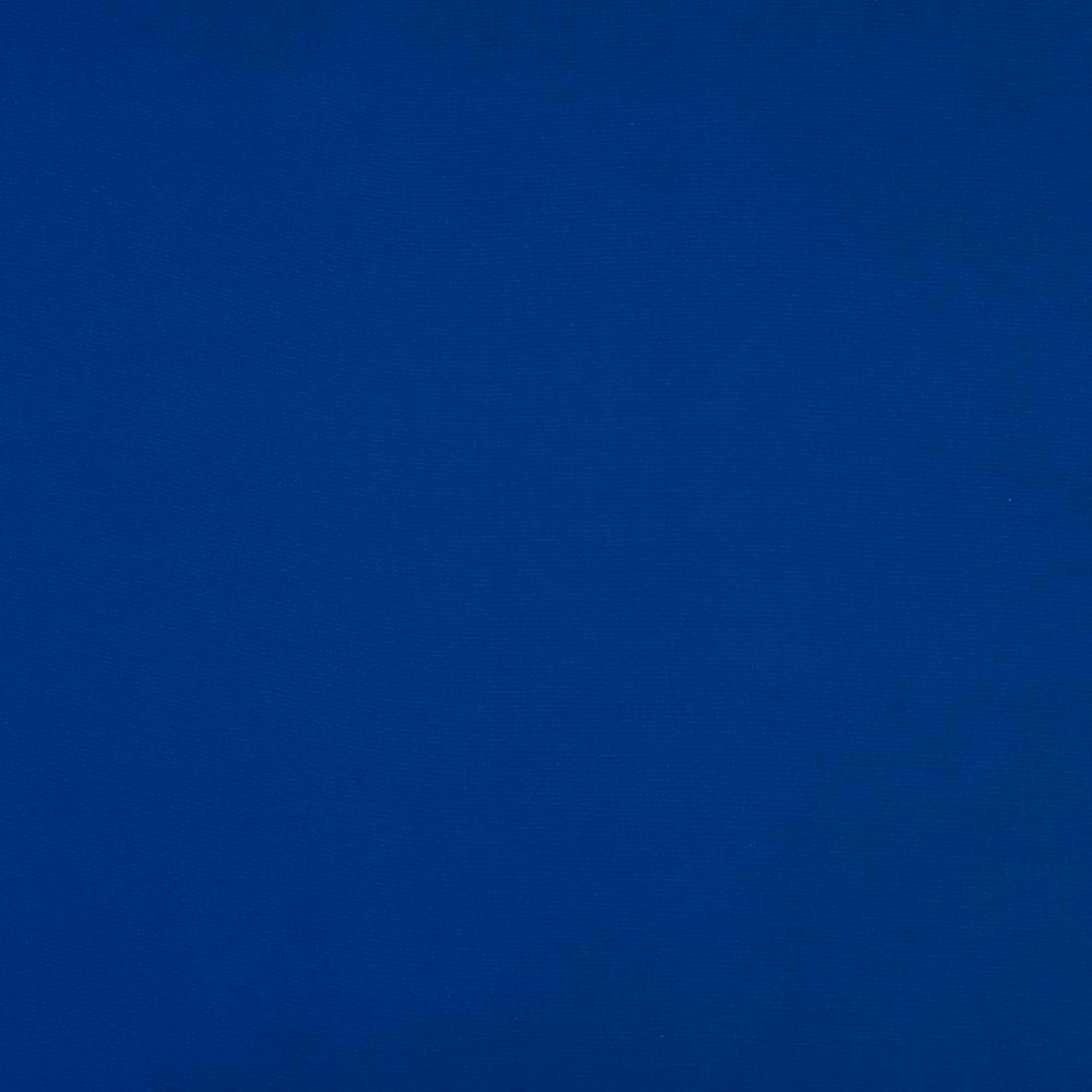 Solid deep midnight blue woven cotton fabric swatch