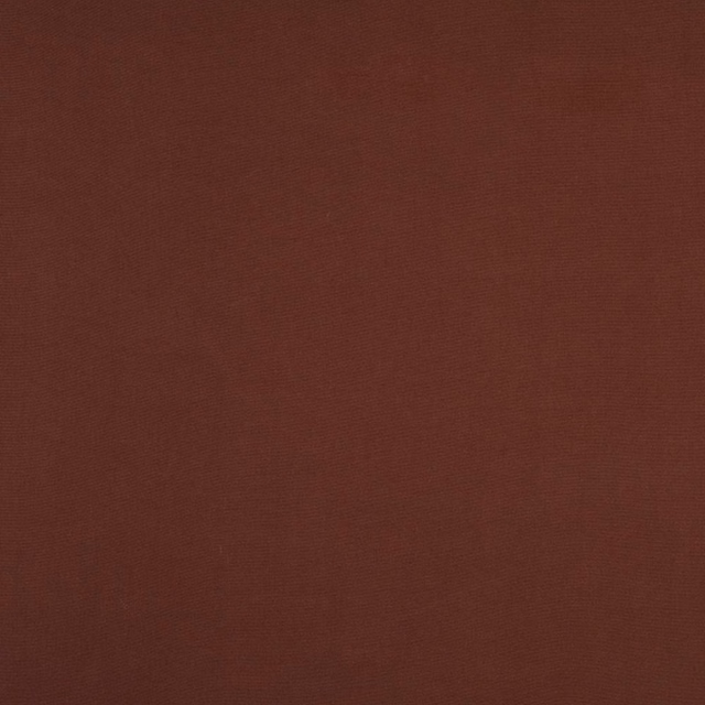 Solid mocha-brown cotton swatch with a fine, even woven texture