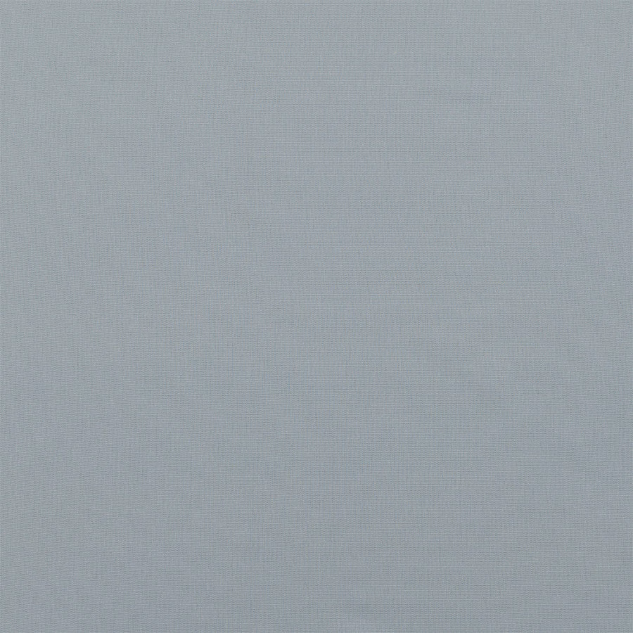 Pale moonstone grey plain-woven cotton fabric swatch with fine texture