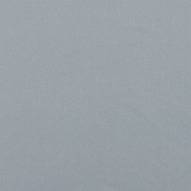 Pale moonstone grey plain-woven cotton fabric swatch with fine texture