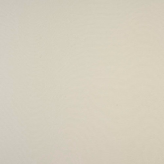 Soft warm ivory plain-woven cotton fabric swatch with fine subtle texture